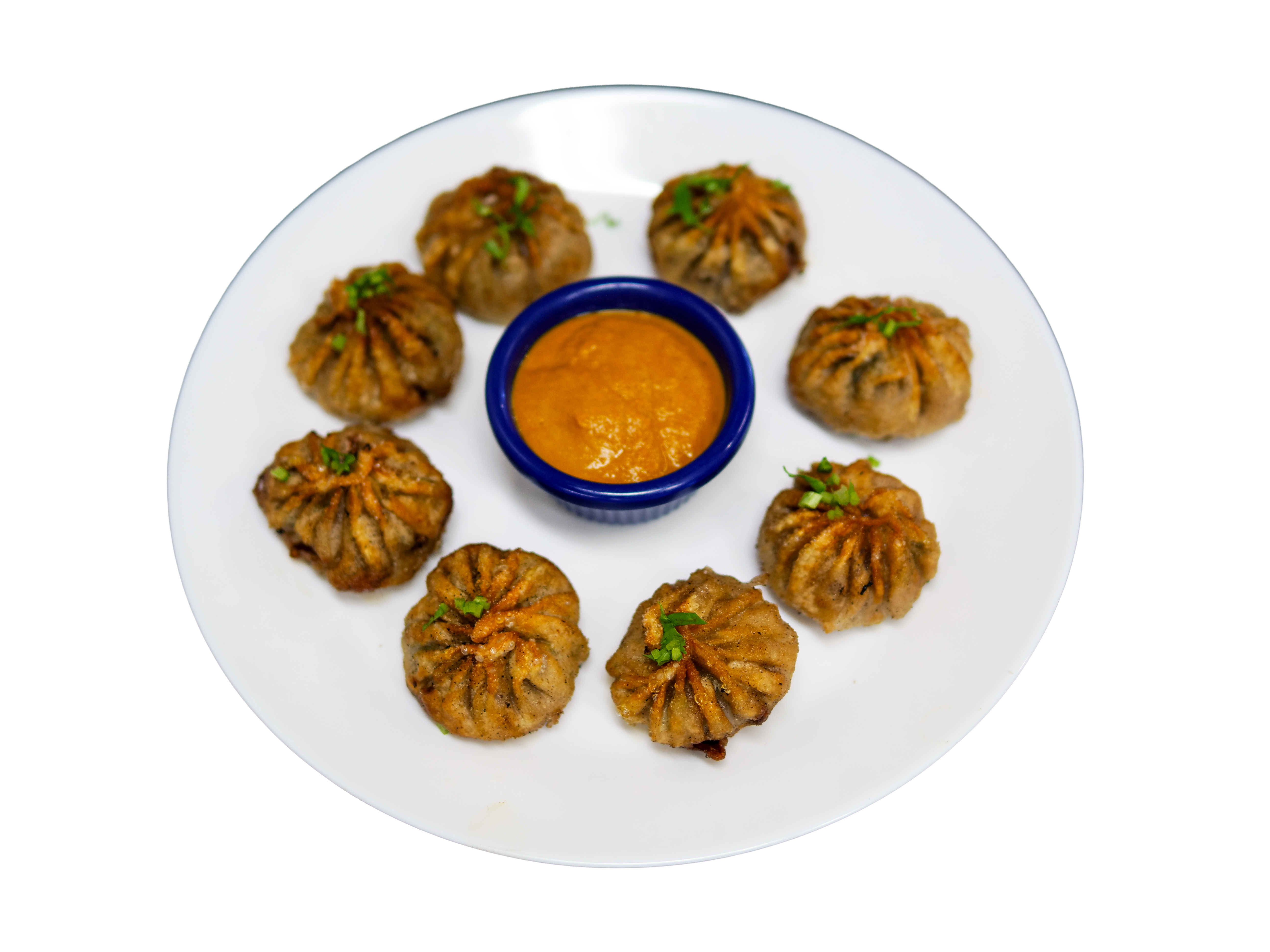 Fried Steam momo at Aamas Kitchen, Hayward